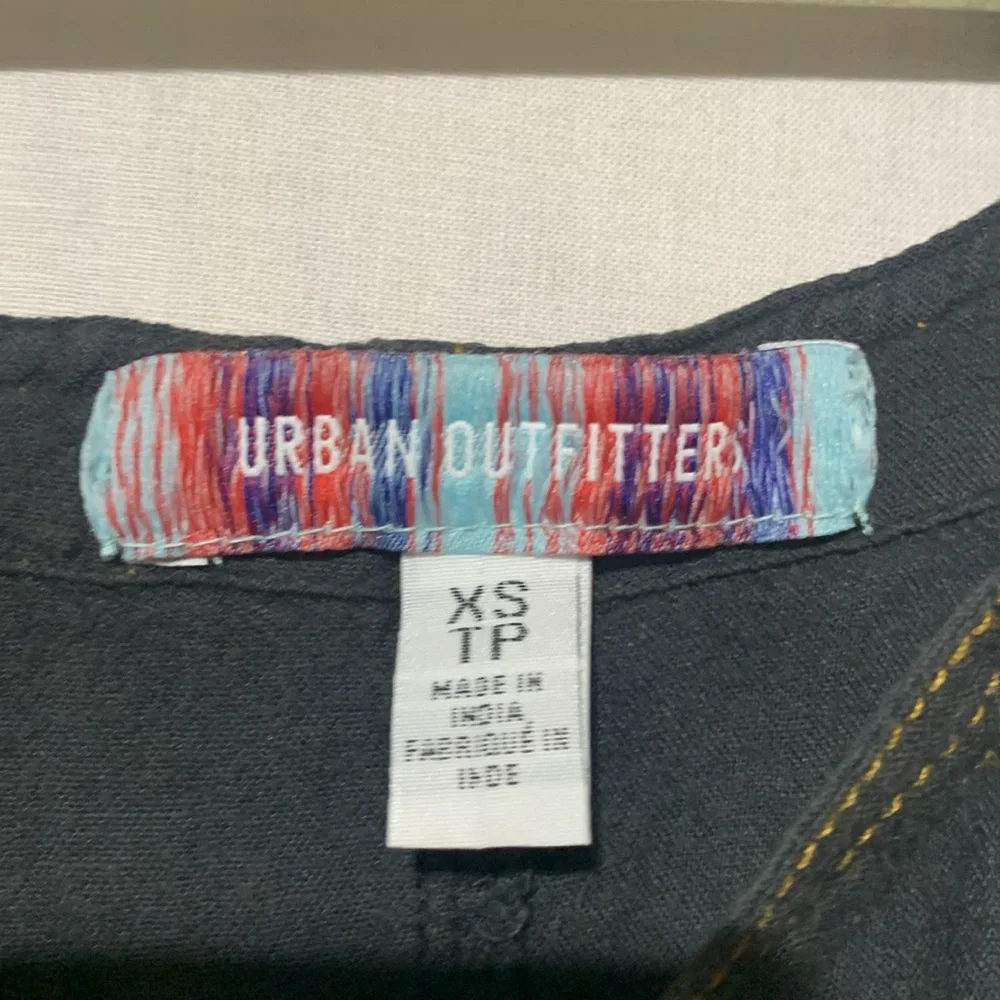 Urban Outfitters Dark Gray Shorts Overalls Romper - Picture 5 of 6